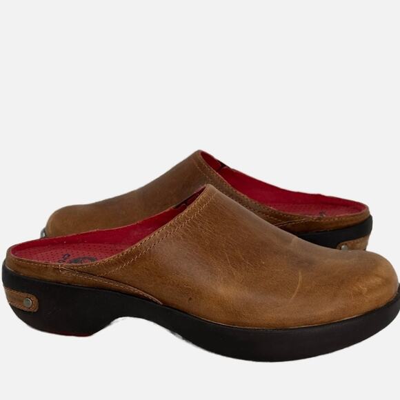 Crocs Cobbler 2.0 Leather Clogs - Cinnamon Mahogany - Picture 1 of 8